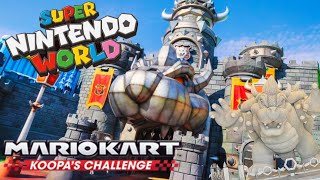 MARIO KART KOOPAS CHALLENGE SUPER NINTENDO WORLD JAPAN [upl. by Franzoni54]