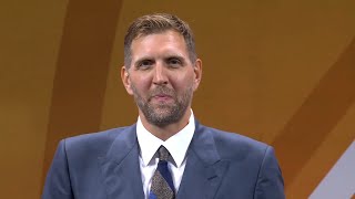 Dirk Nowitzki  Full Basketball Hall of Fame Enshrinement Speech 🎤 [upl. by Alimak]