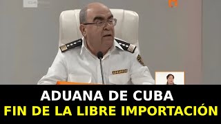 Aduana de Cuba advierte del uso inadecuado de la importación de alimentos aseo y medicinas [upl. by Dominik]