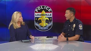 LMPDs new chief talks with WHAS11 in oneonone interview [upl. by Yblek40]