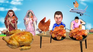 भोजन चुनौती Best Amazing Funny Video Cartoon Food Challenge Video [upl. by Mcleod513]