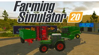 Como empezar en farming simulator 20 Android consejos y trucos para farming simulator 20 [upl. by Millisent]