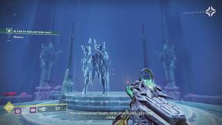 Savathun Speaks on Osiris Death  Alter of Reflections Week 2 [upl. by Anedal]