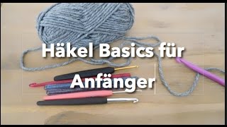 TUTORIAL Häkeln  Basics für Anfänger [upl. by Ayekal383]