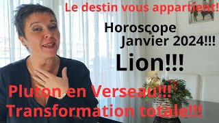 Horoscope Janvier 2024 pour le Lion [upl. by Sualokin]