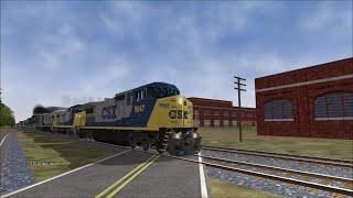 Open RailsMSTS Railfanning Part 10 [upl. by Eelir]