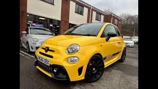 2017 Abarth 595 Turismo 14 TJetRace Yellow48000 miles £8995 [upl. by Navetse]