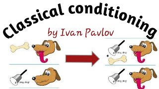 Classical conditioning by Pavlov in Psychology [upl. by Ybur]