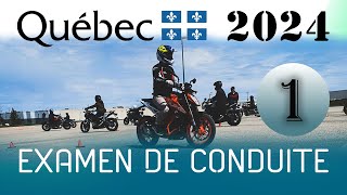 EXERCICES PRATIQUES POUR LEXAMEN DE CONDUITE EN CIRCUIT FERMÉ DE LA SAAQ I 2024 [upl. by Norihs]