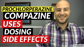 Prochlorperazine Compazine  Pharmacist Review  Uses Dosing Side Effects [upl. by Noonberg]