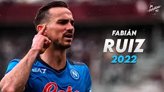 Fabián Ruiz 2022 ► Amazing Skills Tackles Assists amp Goals  Napoli  HD [upl. by Aehsila]