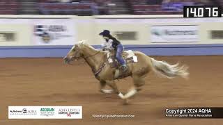 Senior Barrel Racing  2024 AQHA World Championship Show [upl. by Klecka]