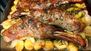 LUBINA AL HORNO CON PATATAS Y PIMIENTOS receta fácil y deliciosa cocinaespañola cocinatradicional [upl. by Annayr]