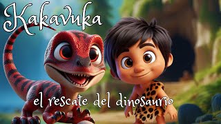 🦖KAKAVUKA y el rescate del dinosaurio  CUENTOS INFANTILES  cuentos para dormir niños de 4 a 5 años [upl. by Milton52]