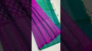 ✨Pure Kanjivaram Handloom silk sarees ✨Price7700 ✨DM 9042598287shorts sareesareestrendingziah [upl. by Seabrook190]