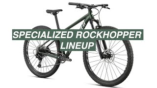 2021 Specialized Rockhopper Comparison Whats the Difference Between All 5 Bikes [upl. by Reamy12]