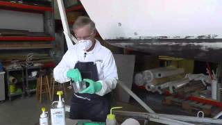 SAIL Epoxy Basics Fairing with Epoxy and Filler [upl. by Esylle]