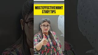 3 Most Effective Night Study Tips For Toppers 🔥topper boardexam2025 [upl. by Namruht807]