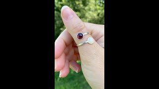 Easy DIY Mother amp Child Birthstone Ring 🥰 [upl. by Killam]