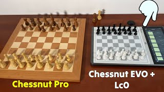 Chessnut Pro vs Chessnut EVO with Trained Lc0 🟡 gadgetify [upl. by Jecon]