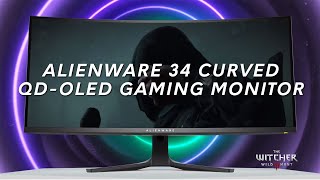 Alienware 34 Curve QDOLED Gaming Monitor  Product Highlights [upl. by Shull563]