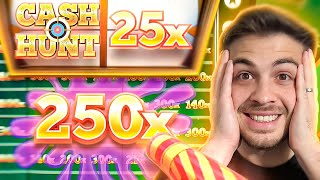 25X TOP SLOT CASH HUNT SAVES THE DAY [upl. by Ynaffit]