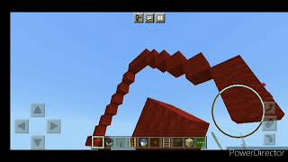 how to build roller coaster in minecraft [upl. by Michaela]