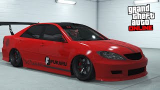 GTA 5 Online  Karin Asterope GZ Toyota Camry  DLC Vehicle Customization [upl. by Yelserp]