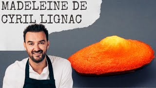 Madeleine de Cyril Lignac La recette au miel 🍯 [upl. by Ynatsed]