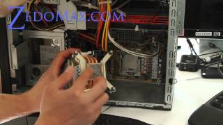 How to Apply CPU Thermal CompoundPaste to your CPU fanCPU Artic Silver 5 [upl. by Ennaul799]