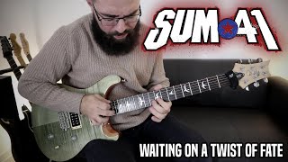 Sum 41  Waiting on a Twist of Fate Guitar Cover [upl. by Garfinkel]