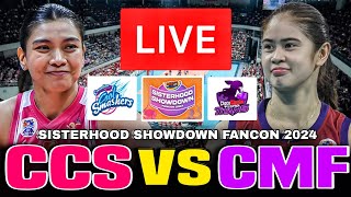 CREAMLINE VS CHOCO MUCHO 🔴Live Now  SISTERHOOD SHOWDOWN 2024  creamline chocomucho ccs livenow [upl. by Milano]