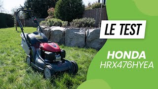 Test produit  Tondeuse thermique Honda HRX 476 HYEA [upl. by Masry]