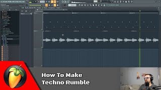 How To Make Techno Rumble  FL Studio Tutorial [upl. by Akenaj]