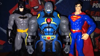 Unboxing  Batman amp Superman VS Darkseid Spin Master DC Comics [upl. by Leede]