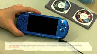 Sony PSP 3000 Bricked or Firmware [upl. by Niac828]