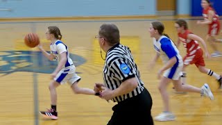 Riverside at Triton  5th Grade Girls Basketball B team 🏀 2212023 [upl. by Gillie]