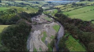 Glenelly Valley spectacular drone footage showing impacts of Aug 22nd 2017 flooding six months on [upl. by Nuhsed710]