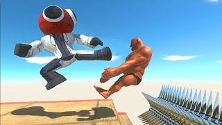 Who Can Withstand Red Powerful Kick  Animal Revolt Battle Simulator [upl. by Rayle634]