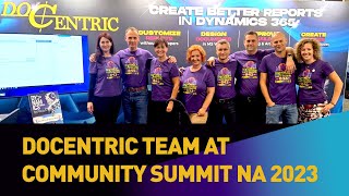 Docentric at Community Summit NA 2023  Recap [upl. by Madai]