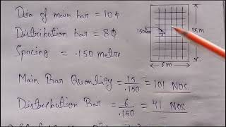 How to calculate quantity of steel bar in concrete civilengineering civilmcq [upl. by Lapotin]