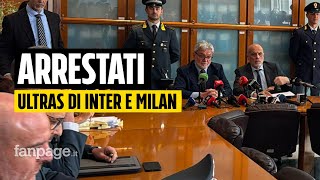 Arresti tra i capi ultras di Milan e Inter le intercettazioni quotNon mi importa nulla della squadraquot [upl. by Welker]