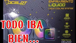 PRIMER ENFRIAMIENTO LIQUIDO PARA MI PC GAMER SIN EXPERIENCIA PRIMERA IMPRESION 2024 [upl. by Nirac]