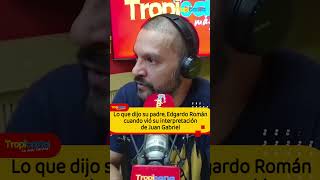 Julián Román  Su padre Edgardo Román sobre su papel de Juan Gabriel [upl. by Rus]