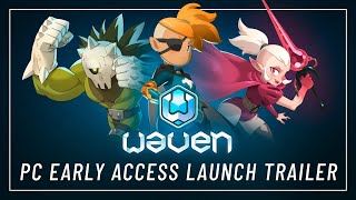 WAVEN  PC Early Access Launch Trailer  Ankama Games [upl. by Qulllon]