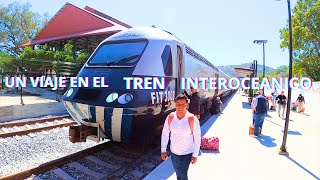 De Veracruz a Oaxaca a bordo del TREN INTEROCEÁNICO en el ISTMO de TEHUANTEPEC [upl. by Roswell]