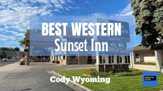 Walk through the Best Western Sunset Inn in Cody Wyoming [upl. by Nahtaj91]