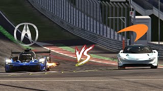 SPEEDTAIL vs ARX06  DRAG RACE dragrace mclaren acura [upl. by Wendy635]