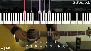 Death Stranding  BBs Theme  Guitar Cover With Weezlack [upl. by Ahseit]