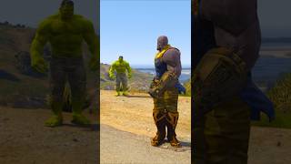 Did You Just Bully My Baby   Hulk vs Thanos shorts [upl. by Anawot323]